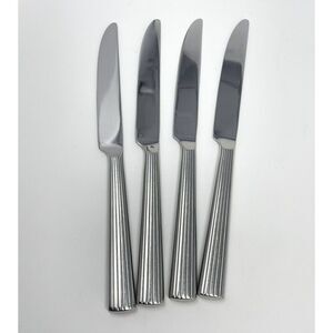 Reed & Barton Berkeley 18/10 Stainless Steel Dinner Place Spoon 9” Set Of 4